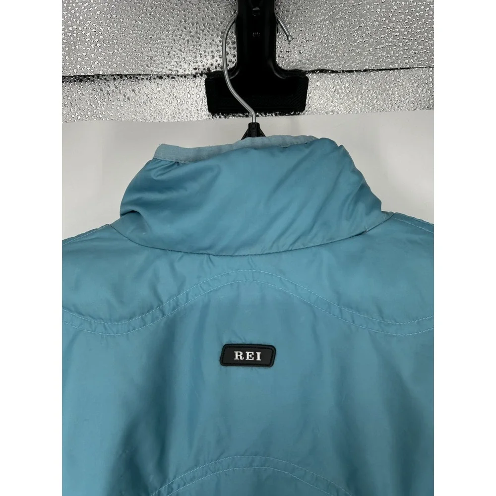 REI Co Op Reversible Jacket Youth Girls XL 18 Puffer Down Insulated Full Zip Up‎